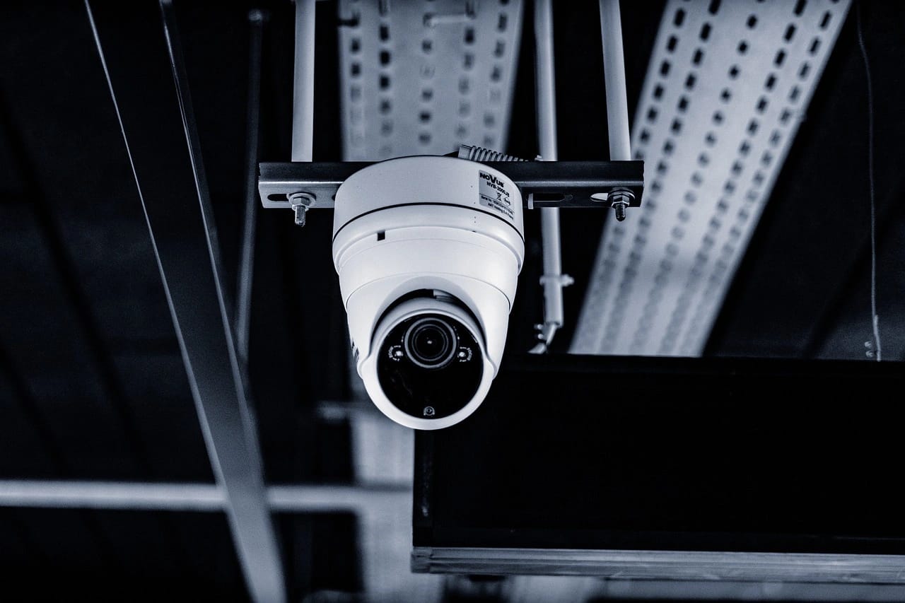 Commercial shops surveillance camera